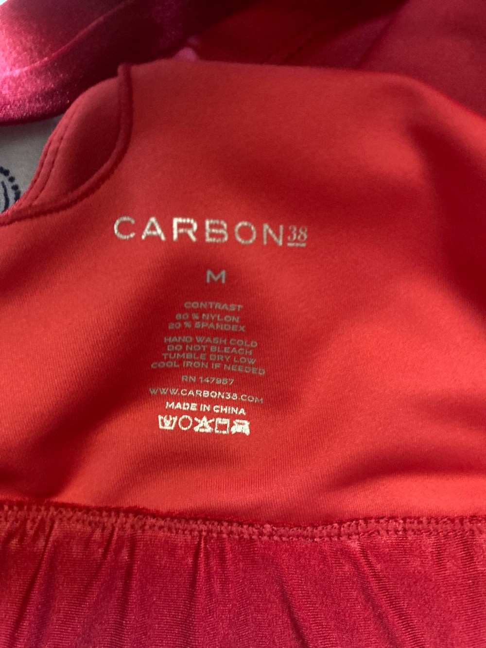 Carbon38 M Strappy Back Sports Bra - Picture 3 of 7